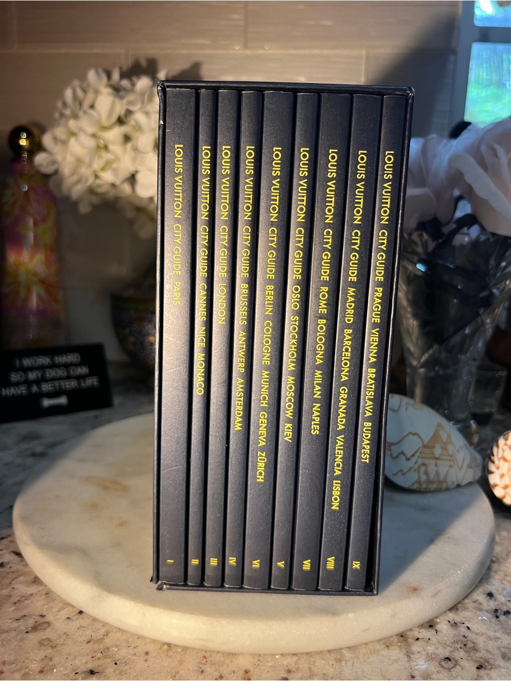 Louis Vuitton European City Guide Book Set - Luxury Item
